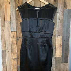 Limited black cutout midi dress